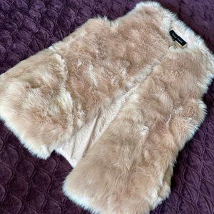 Pink Faux Fur Vest
